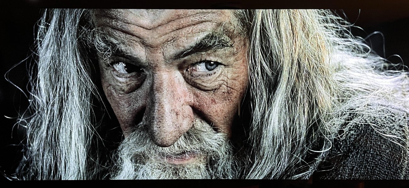 Ian McKellan as Gandalf the Grey in The Lord of the Rings: Fellowship of the Ring (2001) Ian McKellan as Gandalf the Grey in The Lord of the Rings: Fellowship of the Ring (2001)