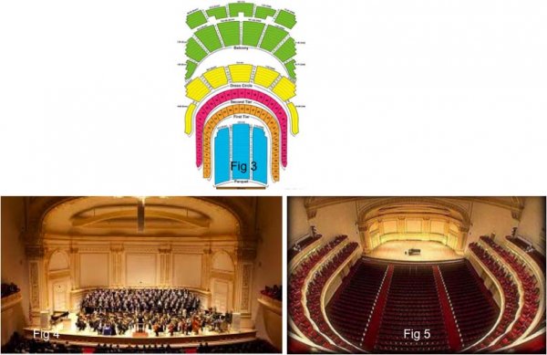 Carnegie Hall Seating Chart View