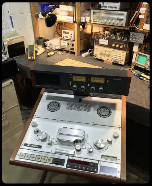 Studer A820 in for repair!  What's Best Audio and Video Forum