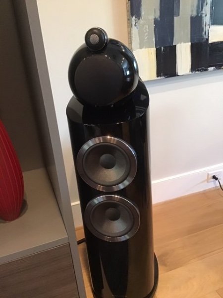 SOLD:  B&W (Bowers & Wilkins) 803D3 speakers in excellent, like new condition