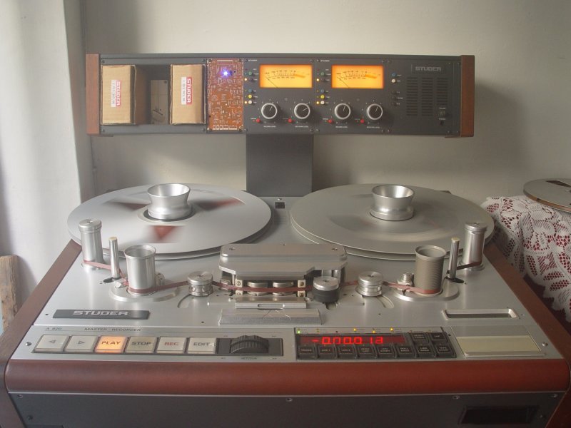 STUDER A820 Spooling problem.  What's Best Audio and Video Forum