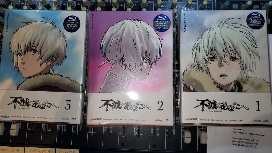 Fumetsu no Anata e (Anime), To Your Eternity Wiki